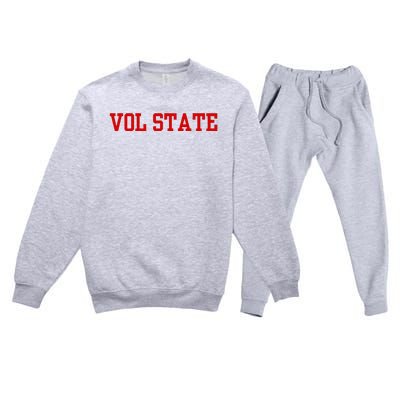 Volunteer State Community Premium Crewneck Sweatsuit Set