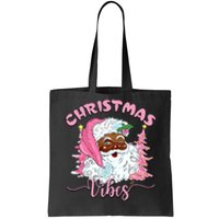 Vintage Santa Claus Christmas Vibes Holiday Xmas Gifts Tote Bag