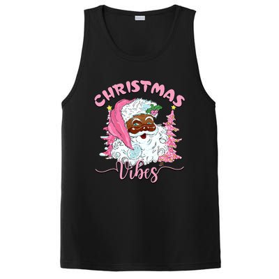 Vintage Santa Claus Christmas Vibes Holiday Xmas Gifts PosiCharge Competitor Tank