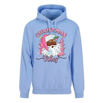 Vintage Santa Claus Christmas Vibes Holiday Xmas Gifts Unisex Surf Hoodie