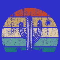 Vintage Saguaro Cactus Cactus Sunset Opuntia Kids T-Shirt