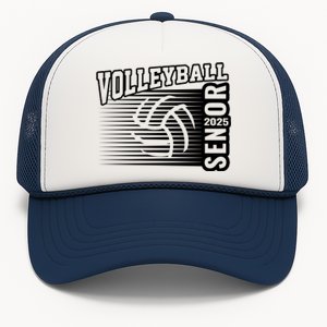 Volleyball Senior Class Of 2025 Grad 25 Graduation Funny Gift Trucker Hat