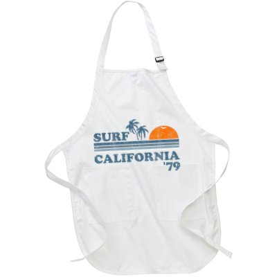 Vintage Surf California Beach Retro Sunset Surf 70S Gift Apron