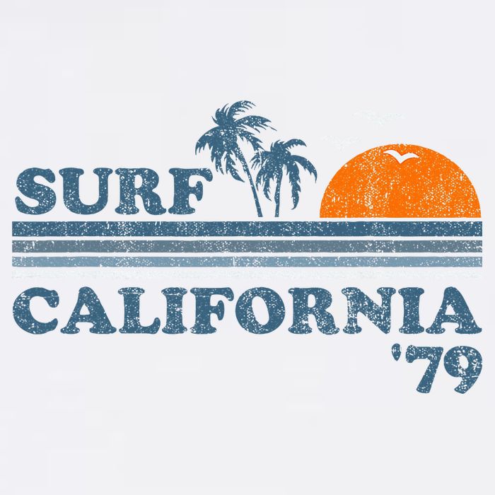 Vintage Surf California Beach Retro Sunset Surf 70S Gift Tank Top