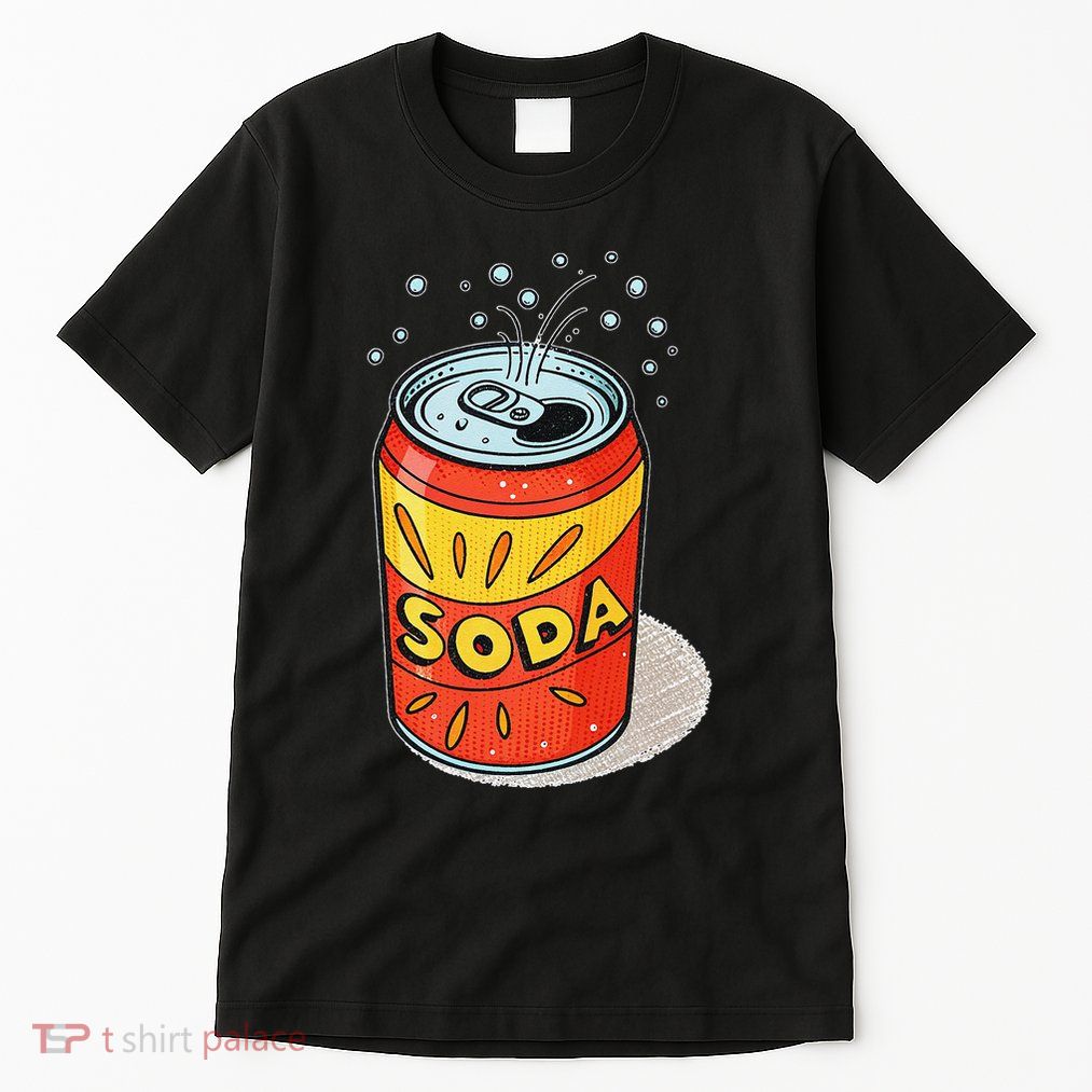 Vibrant Soda Can Pop Art Style Tall T-Shirt