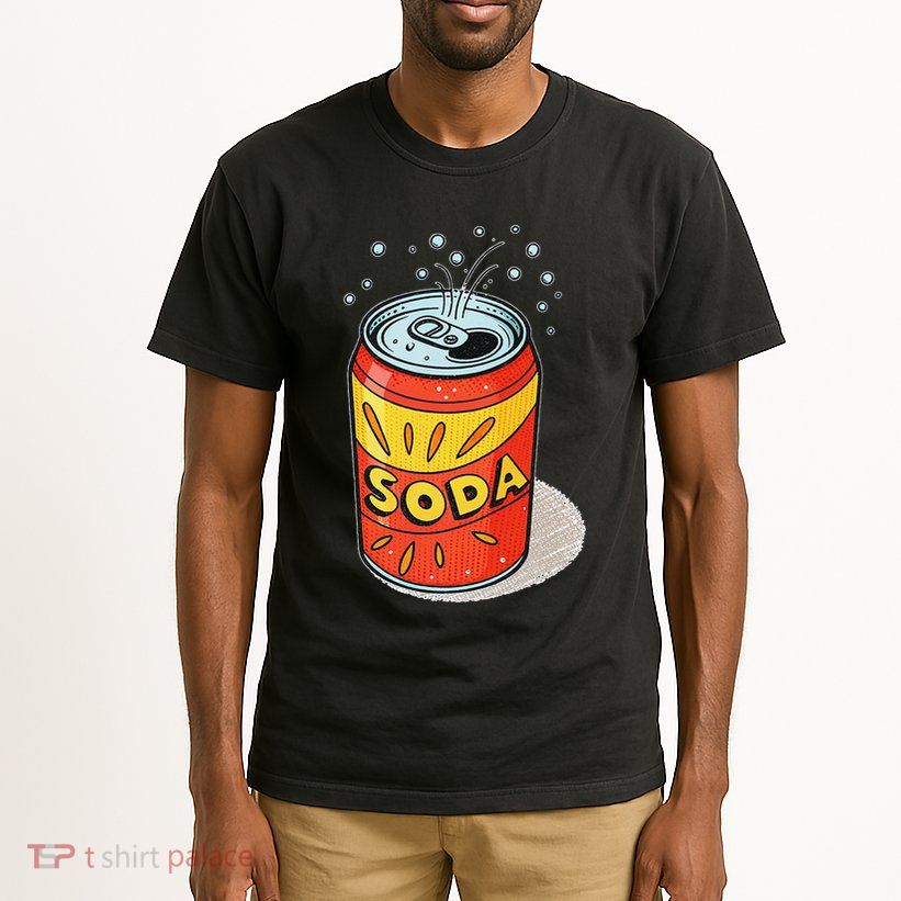Vibrant Soda Can Pop Art Style Tall T-Shirt