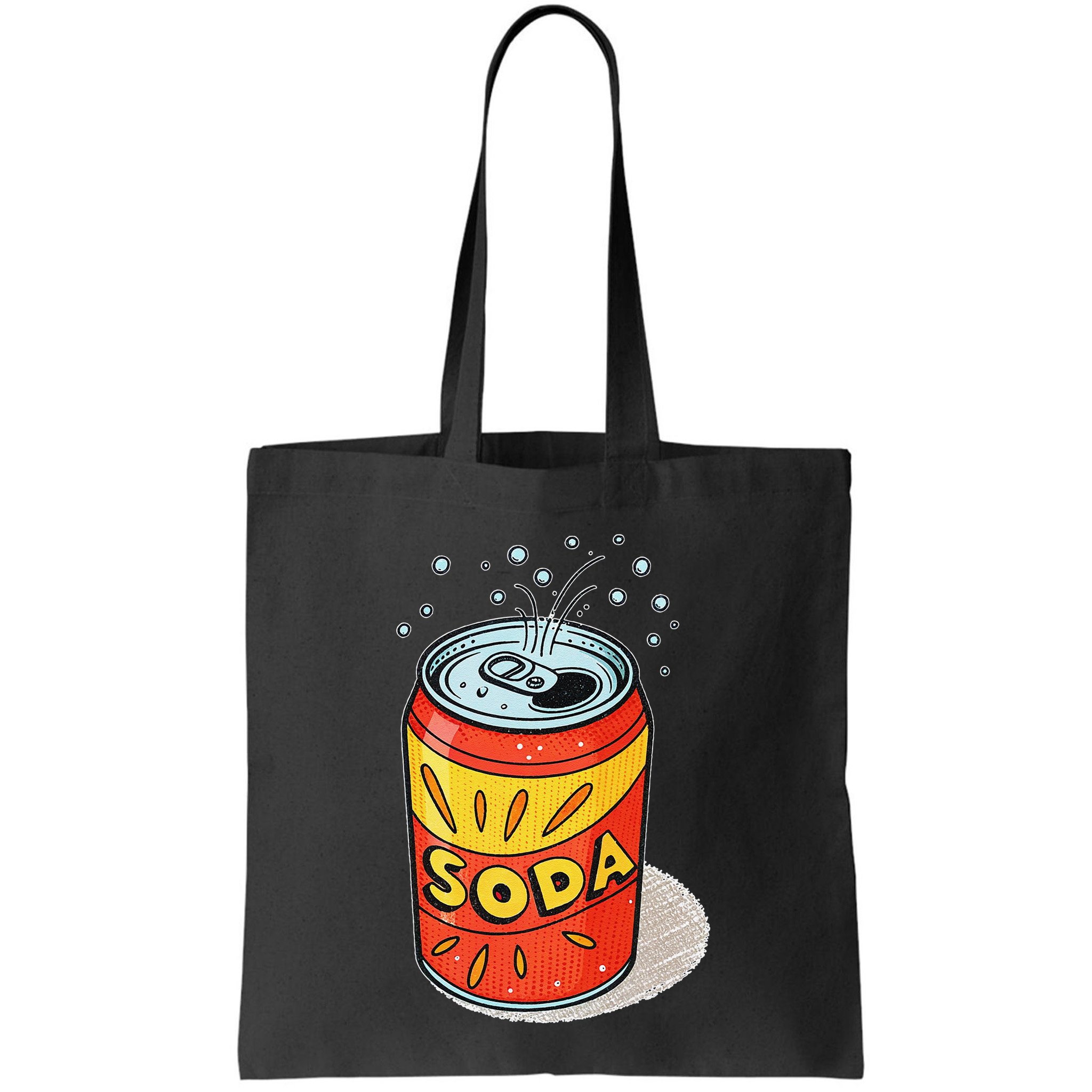 Vibrant Soda Can Pop Art Style Bag