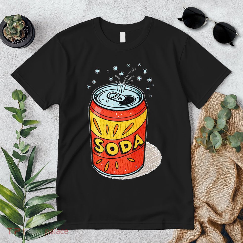 Vibrant Soda Can Pop Art Style Premium T-Shirt