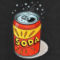 Vibrant Soda Can Pop Art Style 25L Jumbo Tote