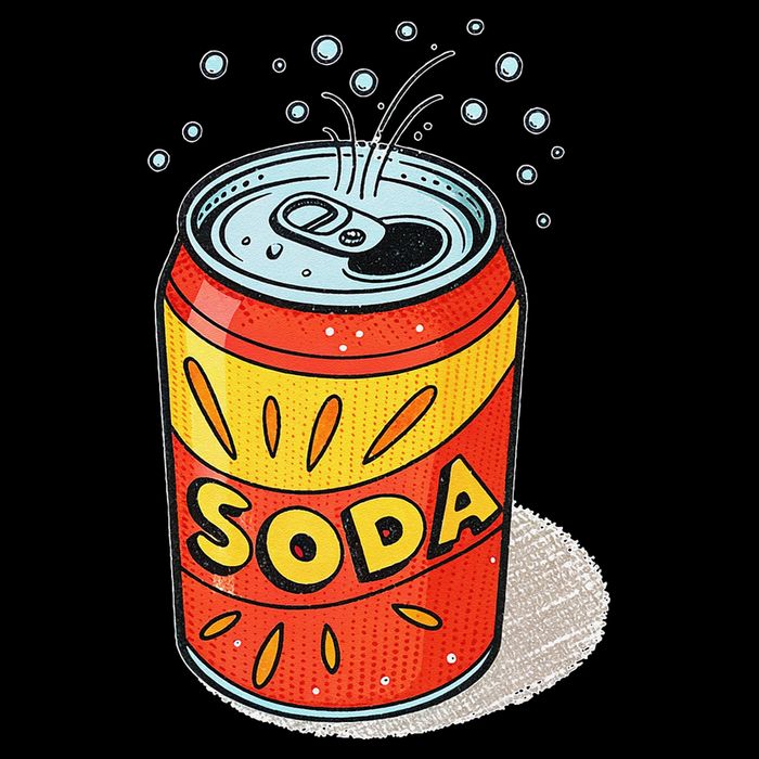 Vibrant Soda Can Pop Art Style Wool Snapback Cap