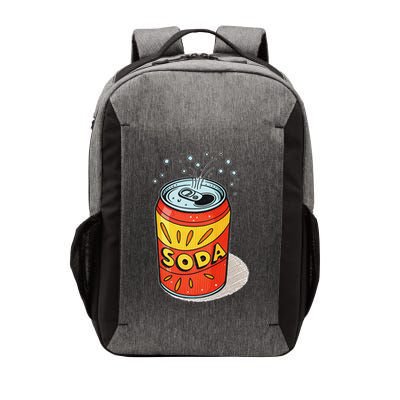 Vibrant Soda Can Pop Art Style Vector Backpack