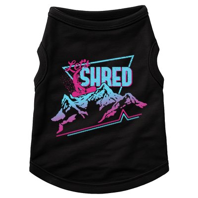 Vintage Snowboard Clothes 80s 90s Retro Snowboarding Outfit Gift Doggie Tank