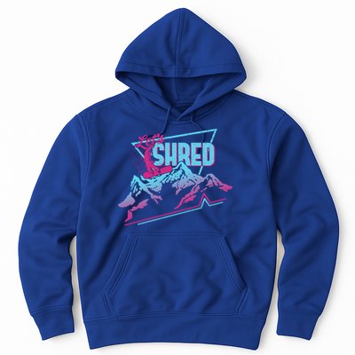 Vintage Snowboard Clothes 80s 90s Retro Snowboarding Outfit Gift Hoodie