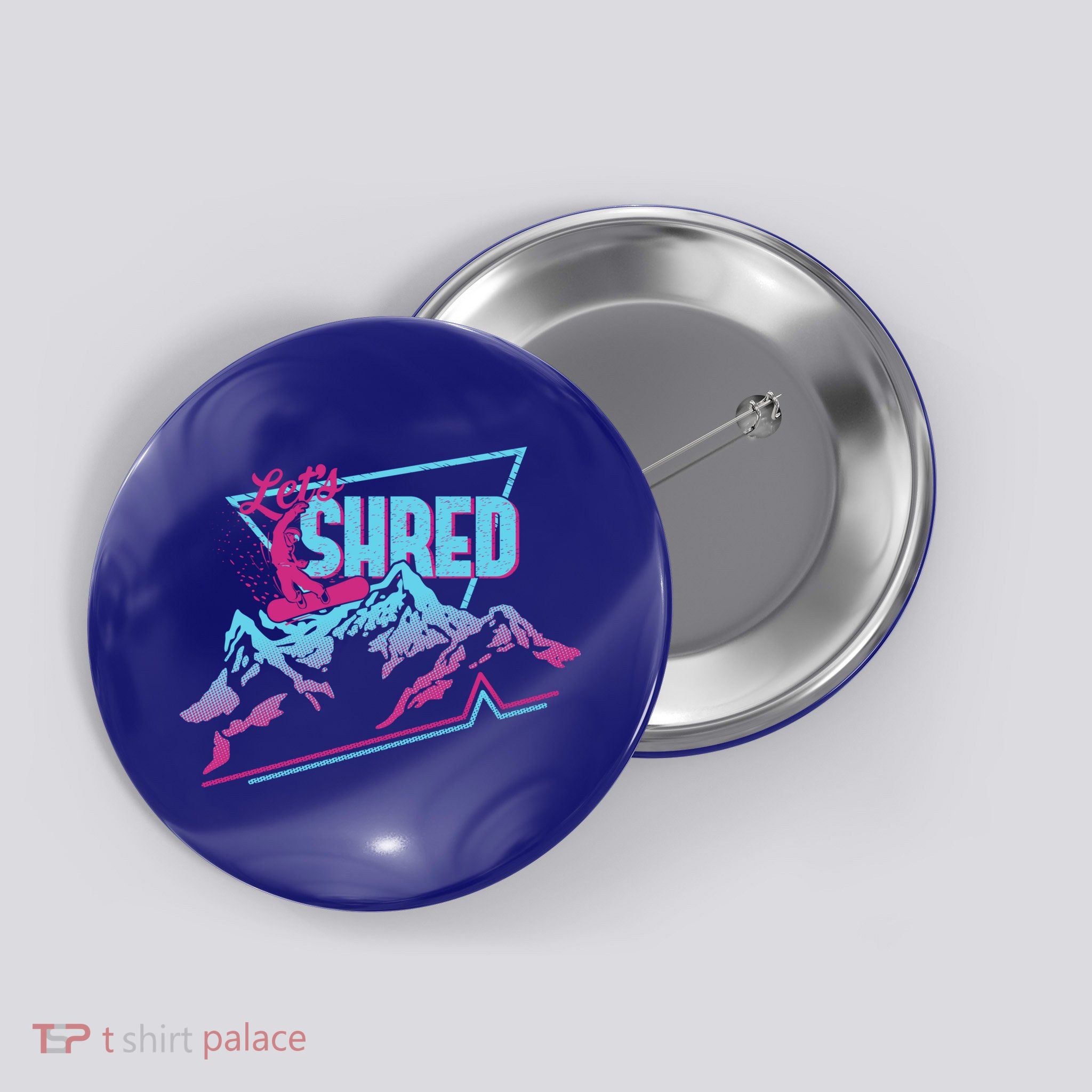 Vintage Snowboard Clothes 80s 90s Retro Snowboarding Outfit Gift Button