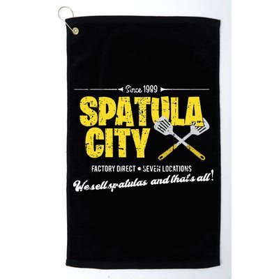 Vintage Spatula City Distressed Golf Towel