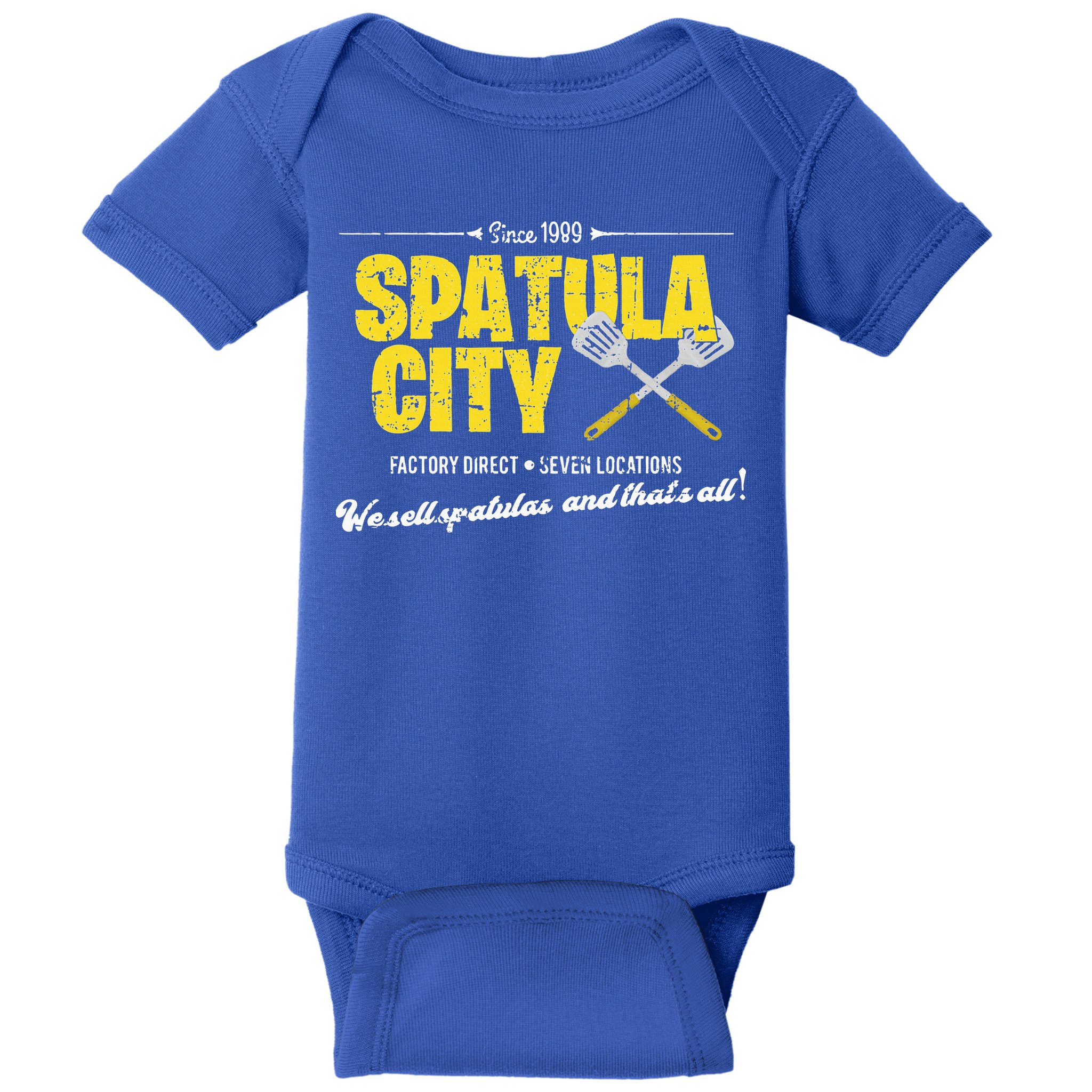 Vintage Spatula City Distressed Baby Bodysuit