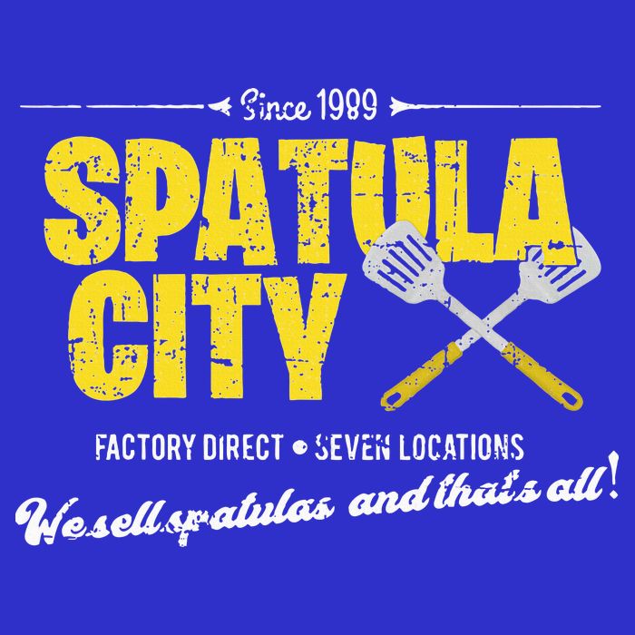 Vintage Spatula City Distressed Baby Bodysuit