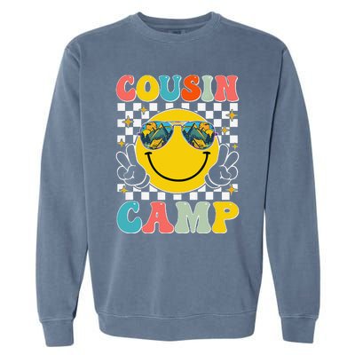 Vacation Summer Camping Crew Cute Garment-Dyed Sweatshirt