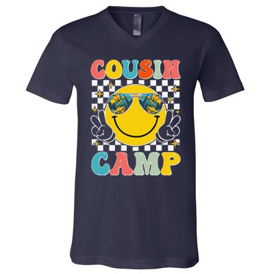 Vacation Summer Camping Crew Cute V-Neck T-Shirt