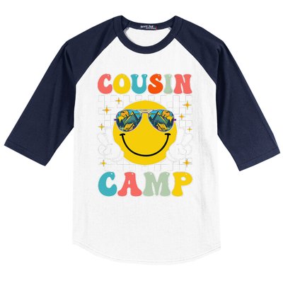 Vacation Summer Camping Crew Cute Baseball Sleeve Shirt