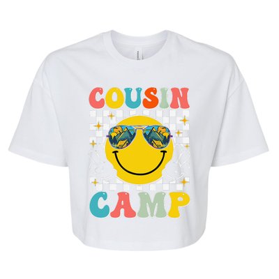 Vacation Summer Camping Crew Cute Bella+Canvas Jersey Crop Tee