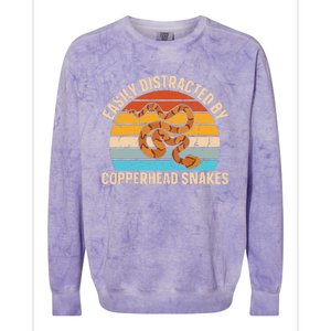 Venomous Snakes Copperhead Quote For A Copperhead Snake Fan Colorblast Crewneck Sweatshirt