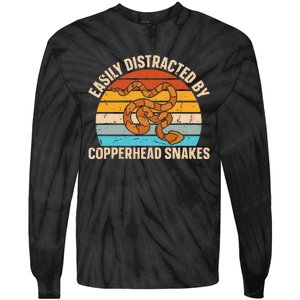 Venomous Snakes Copperhead Quote For A Copperhead Snake Fan Tie-Dye Long Sleeve Shirt