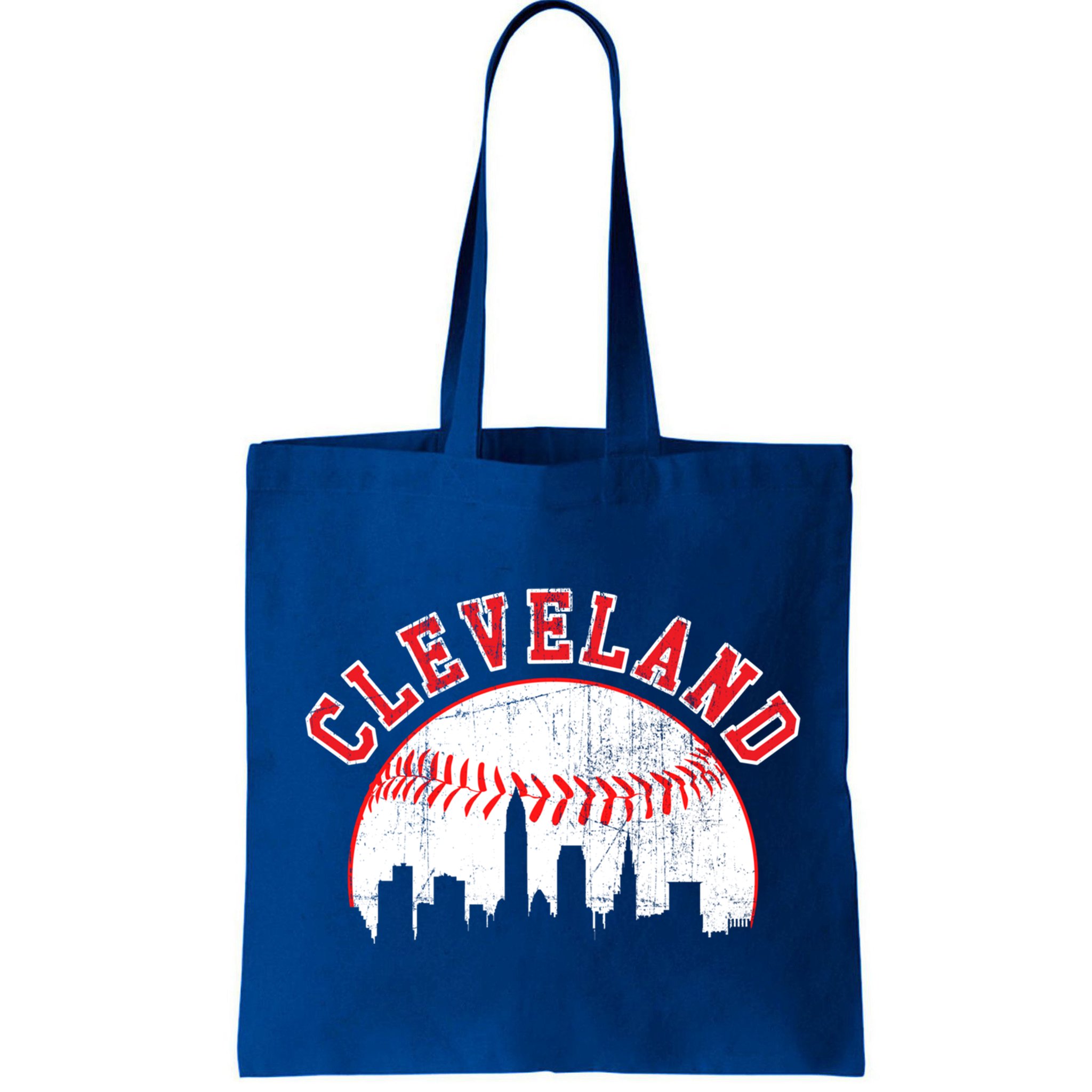 Vintage Skyline Cleveland Baseball Gift Bag