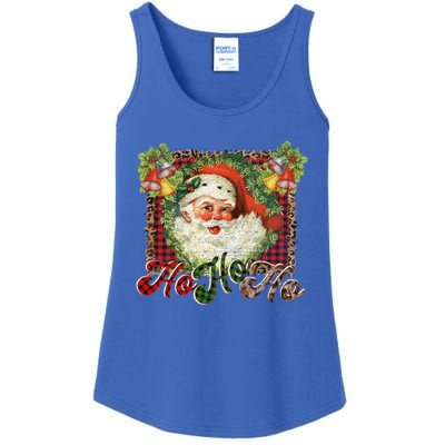 Vintage Santa Claus St Nicholas Old Fashioned Christmas Gift Cool Gift Ladies Essential Tank