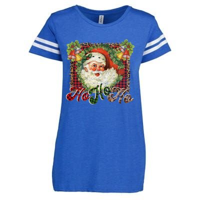 Vintage Santa Claus St Nicholas Old Fashioned Christmas Gift Cool Gift Enza Ladies Jersey Football T-Shirt