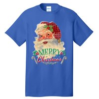 Vintage Santa Claus St Nicholas Old Fashioned Christmas Cute Gift Tall T-Shirt