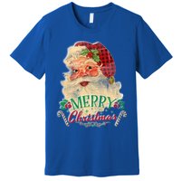 Vintage Santa Claus St Nicholas Old Fashioned Christmas Cute Gift Premium T-Shirt