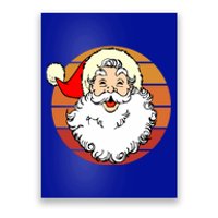 Vintage Santa Claus Christmas Winter Holiday Retro Xmas Gift Poster