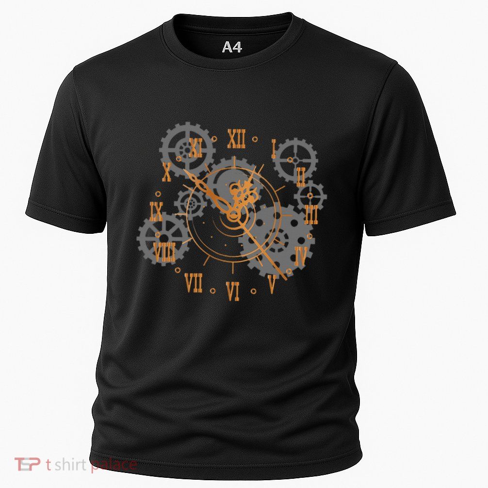 Vintage Steampunk Clock Gears Steampunk Performance Shirt