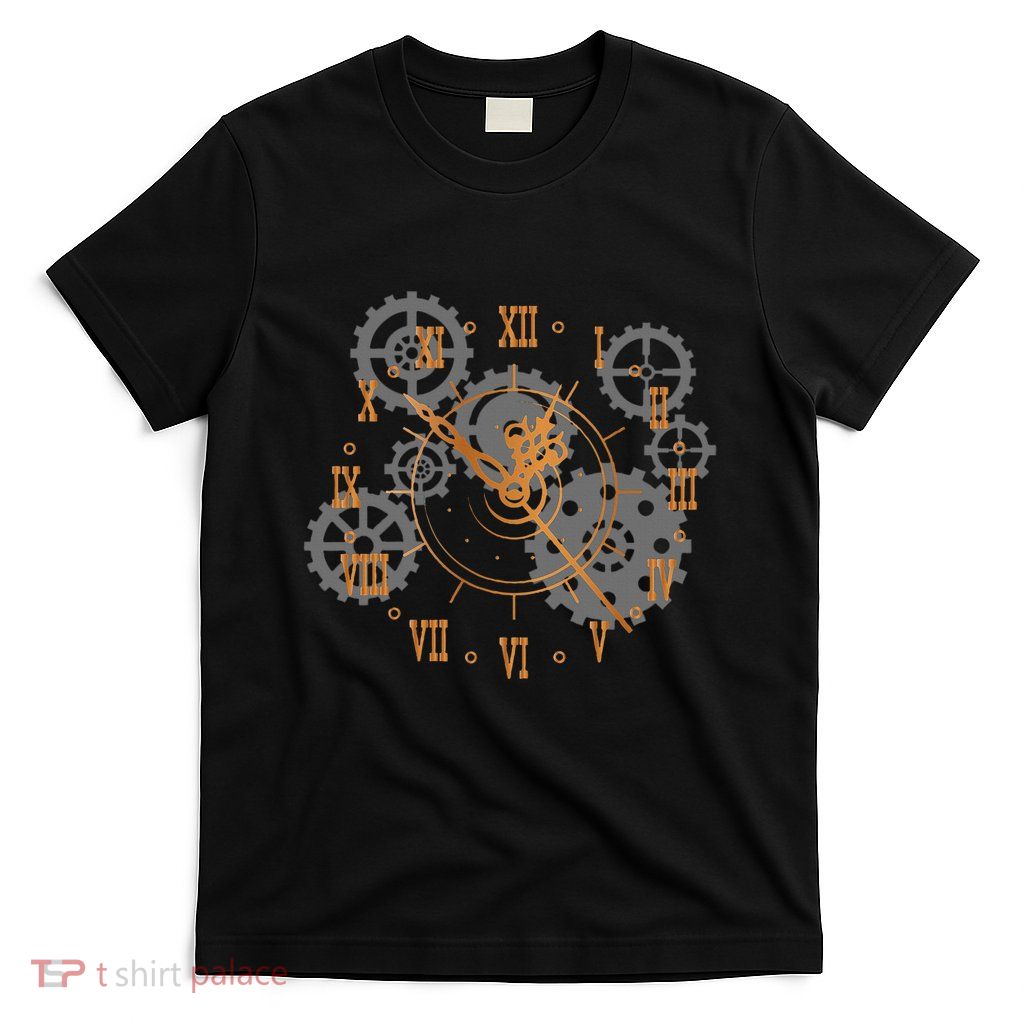 Vintage Steampunk Clock Gears Steampunk T-Shirt