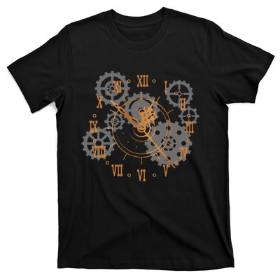 Vintage Steampunk Clock Gears Steampunk T-Shirt