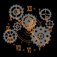 Vintage Steampunk Clock Gears Steampunk Toddler T-Shirt