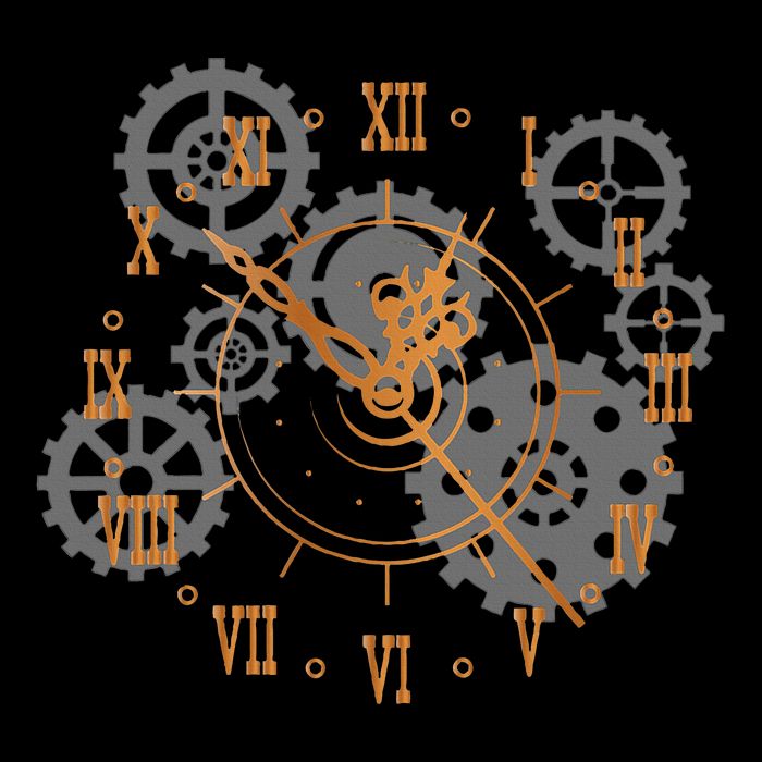 Vintage Steampunk Clock Gears Steampunk Toddler T-Shirt