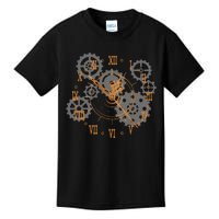 Vintage Steampunk Clock Gears Steampunk Kids T-Shirt