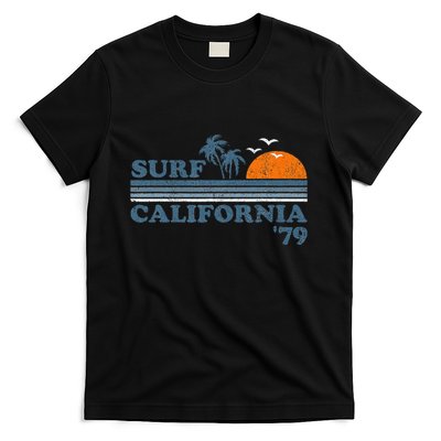 Vintage Surf California Beach Retro Sunset Surf 70s T-Shirt