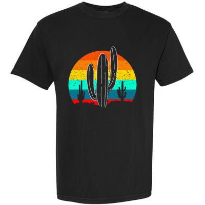 Vintage Saguaro Cactus Retro Arizona Desert Cactaceae Garment-Dyed Heavyweight T-Shirt