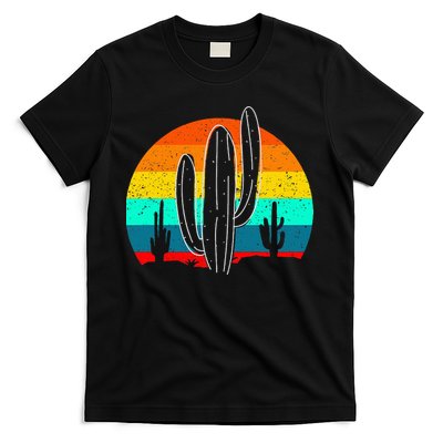 Vintage Saguaro Cactus Retro Arizona Desert Cactaceae T-Shirt