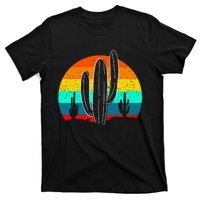 Vintage Saguaro Cactus Retro Arizona Desert Cactaceae T-Shirt