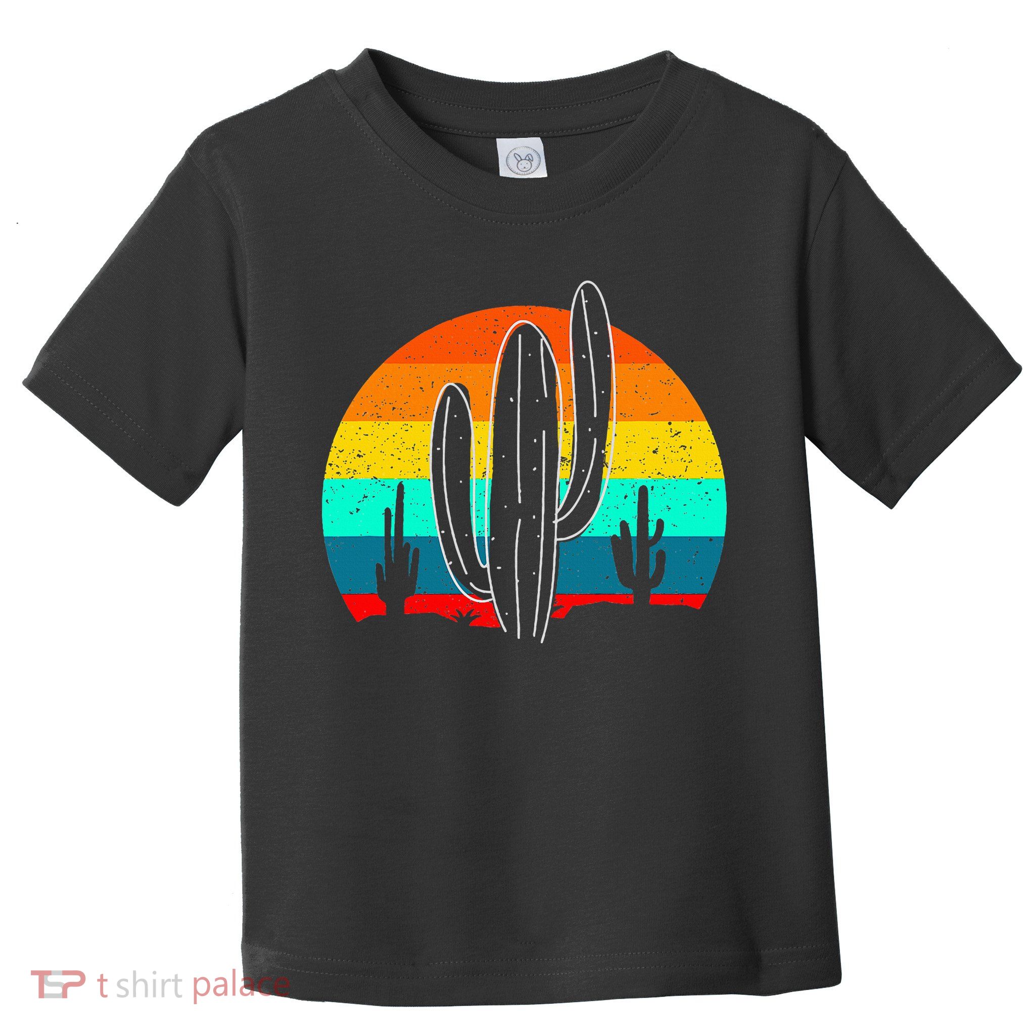Vintage Saguaro Cactus Retro Arizona Desert Cactaceae Toddler T-Shirt