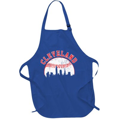 Vintage Skyline Cleveland Baseball Apron