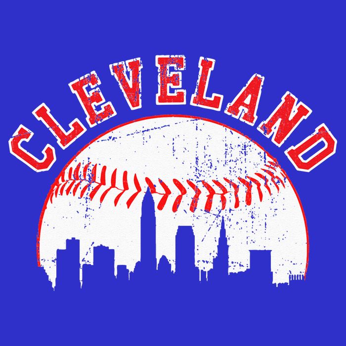 Vintage Skyline Cleveland Baseball Visor