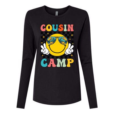 Vacation Summer Camping Crew Cute Womens Cotton Relaxed Long Sleeve T-Shirt