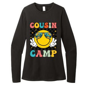 Vacation Summer Camping Crew Cute Womens CVC Long Sleeve Shirt