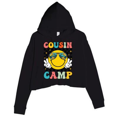 Vacation Summer Camping Crew Cute Crop Fleece Hoodie