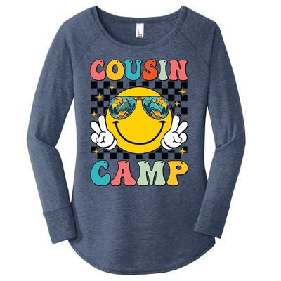 Vacation Summer Camping Crew Cute Women's Perfect Tri Tunic Long Sleeve Shirt